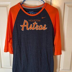 Nike Houston Astros Baseball Tee-Large